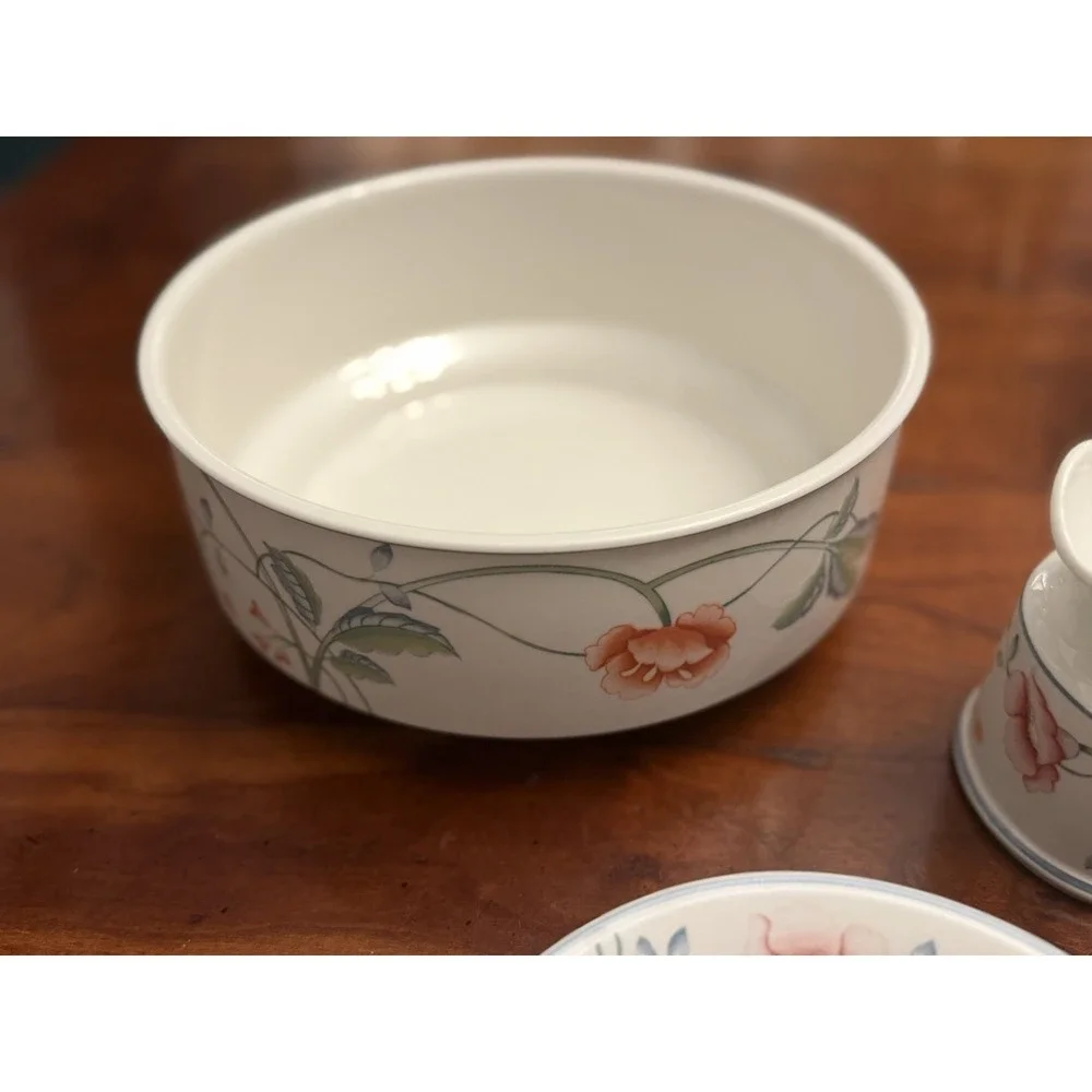 Villeroy & Boch ALBERTINA Covered Casserole Gravy Boat Serving Bowl West Germany